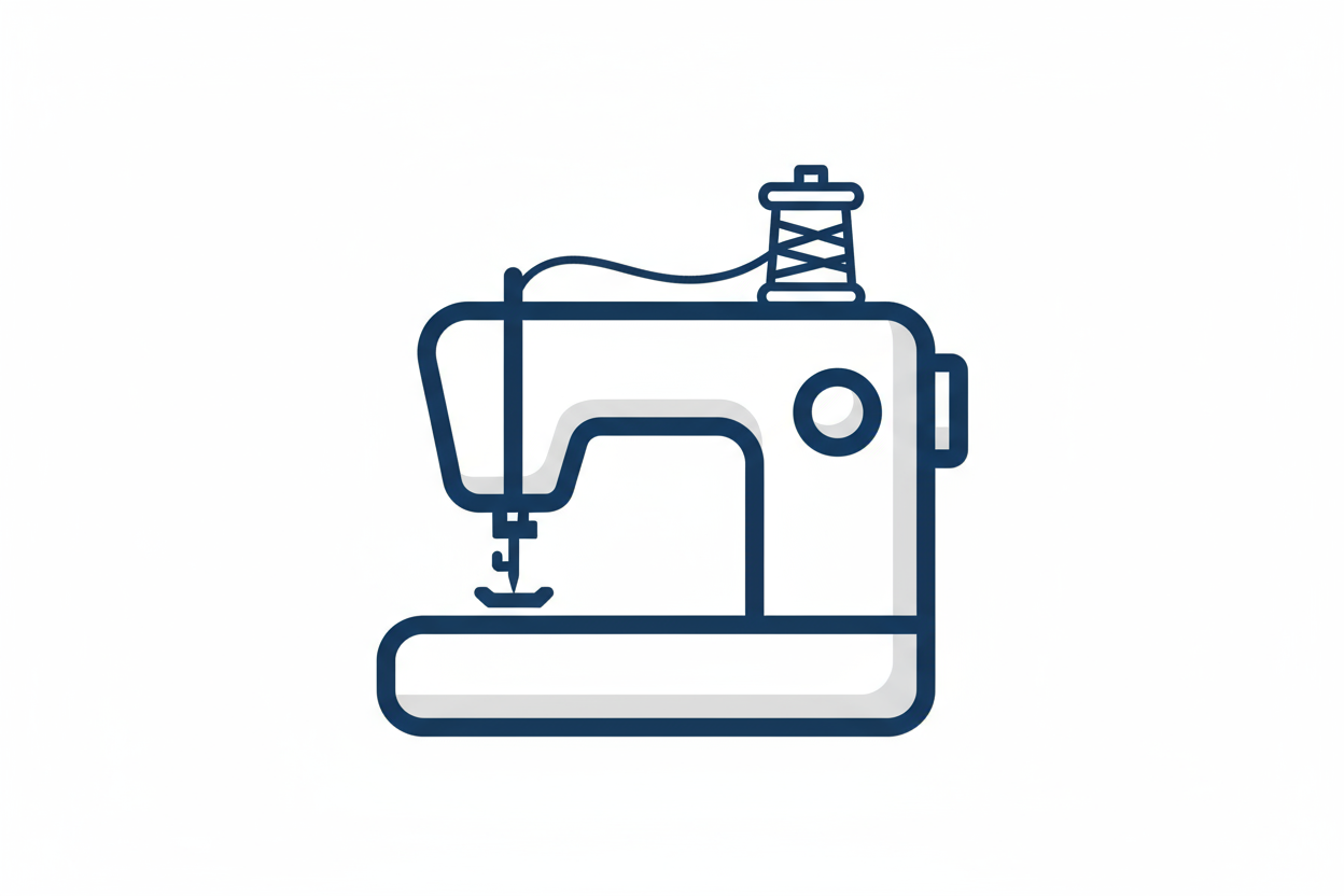 create stiching machine icon