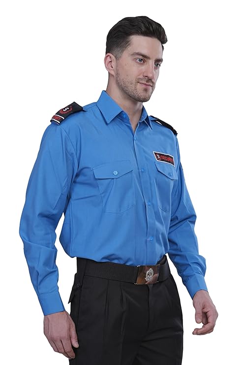 Uniform Shirt for Men in Cotton Blend